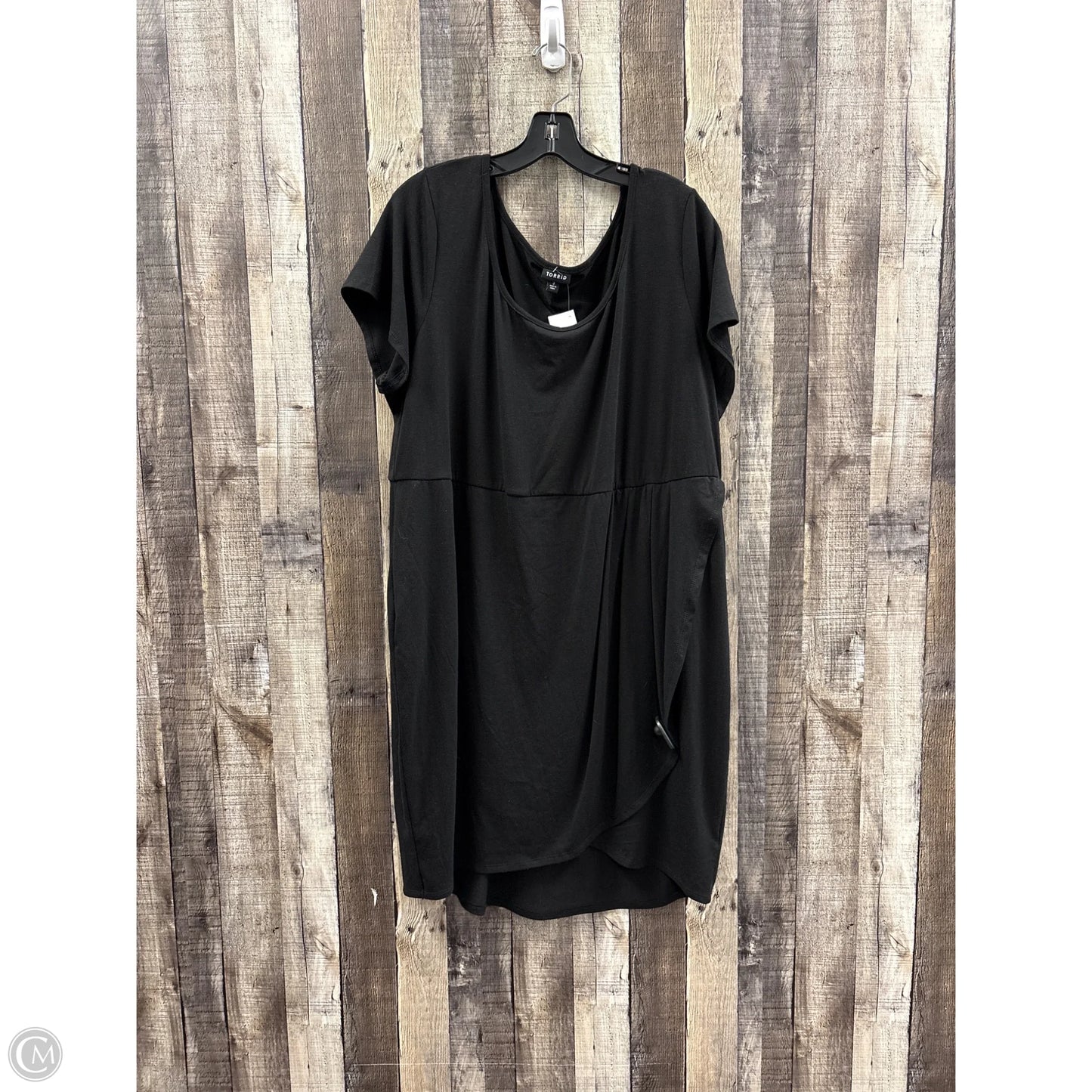 Dress Casual Midi By Torrid In Black, Size: 3x