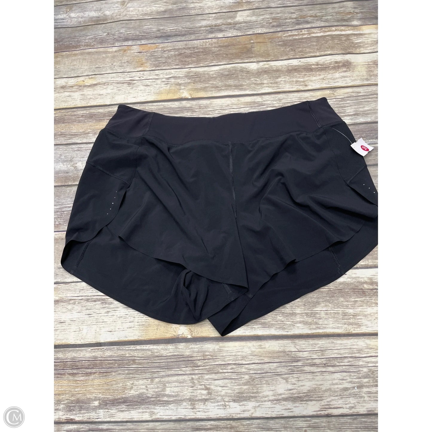 Athletic Skort By Athleta In Black, Size: 2x
