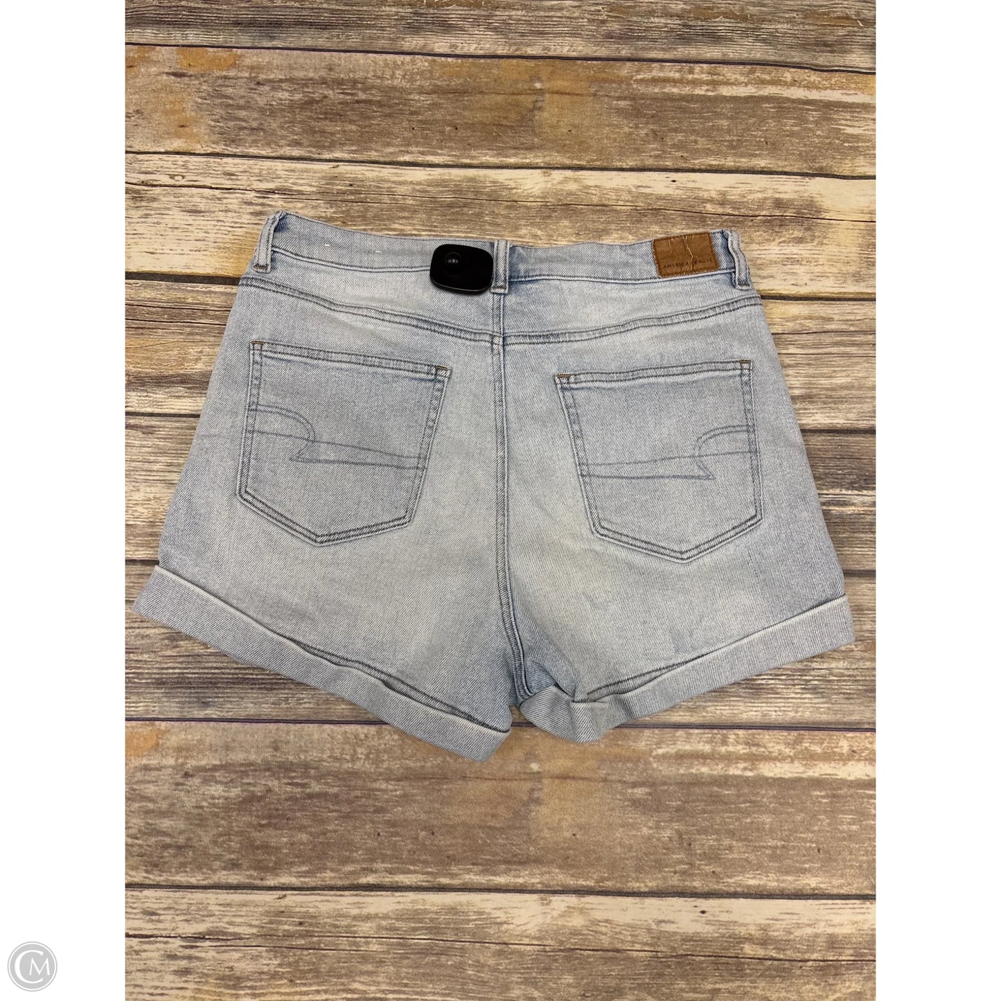 Shorts By American Eagle In Blue Denim, Size: 10