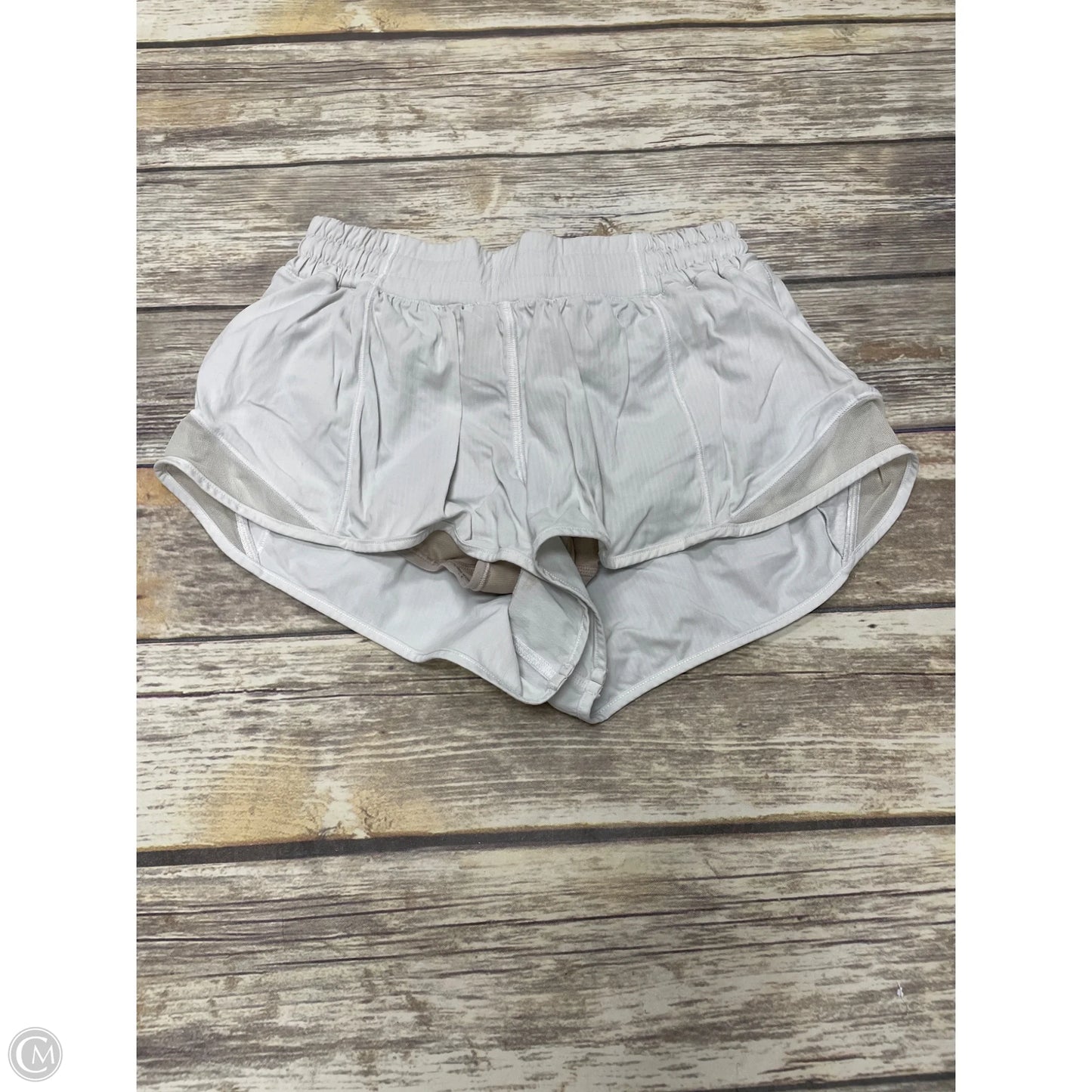 Athletic Shorts By Lululemon In Grey, Size: 6