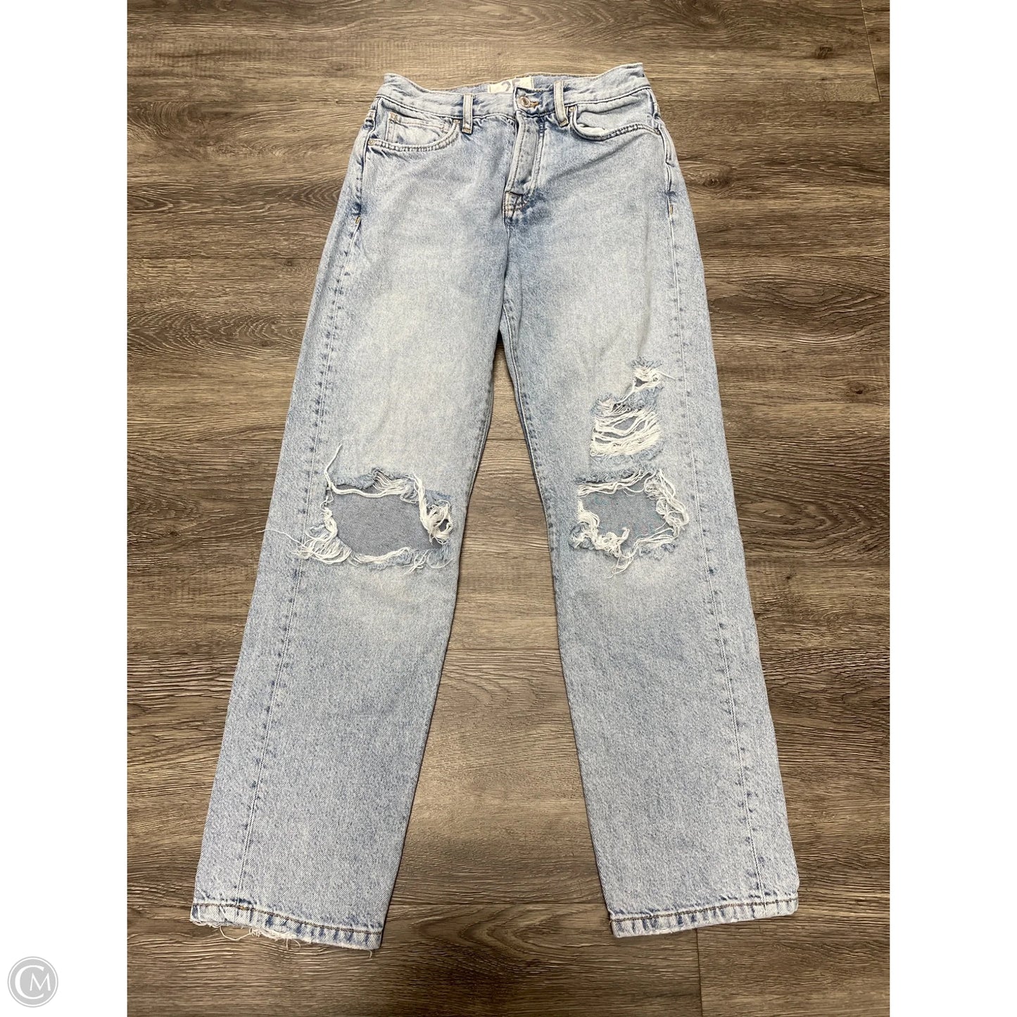 Jeans Straight By We The Free In Blue Denim, Size: 0