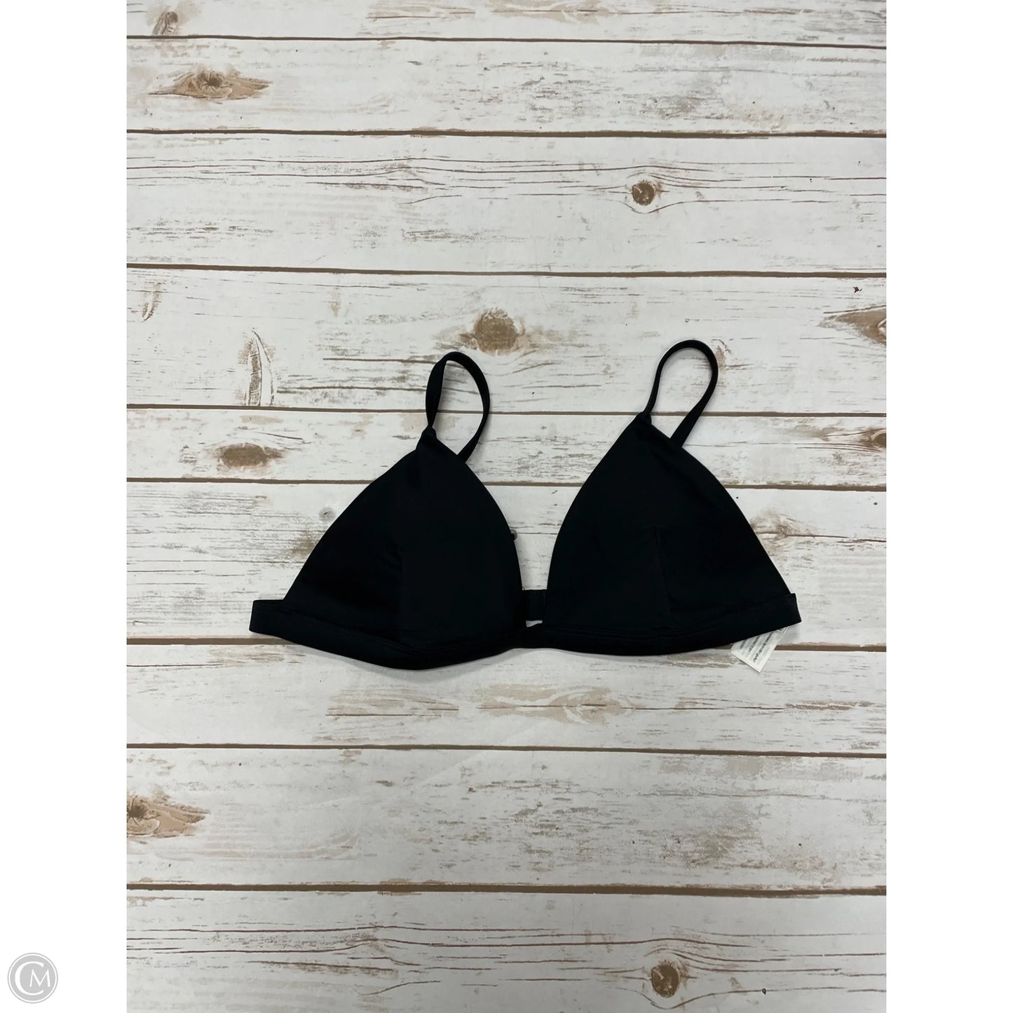 Swimsuit Top By Hollister In Black, Size: L