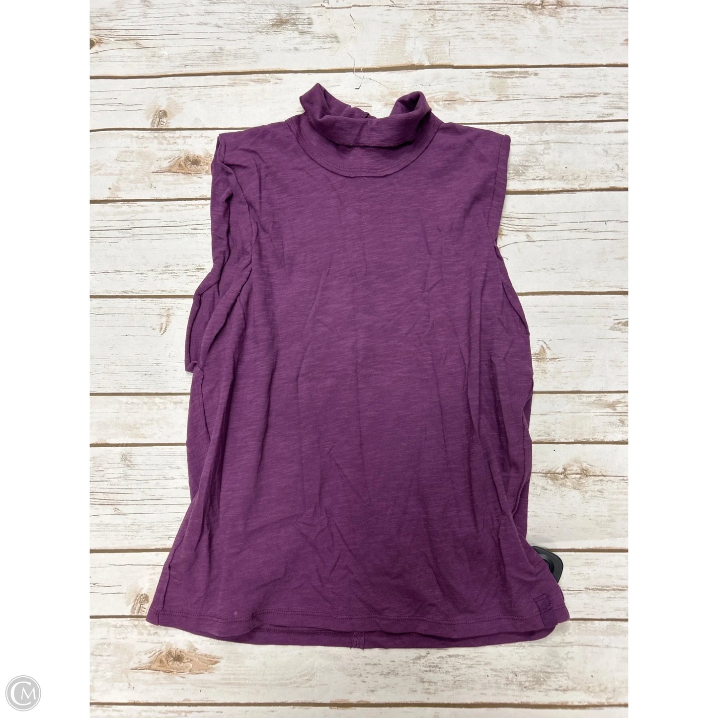 Top Sleeveless By Free People In Purple, Size: S