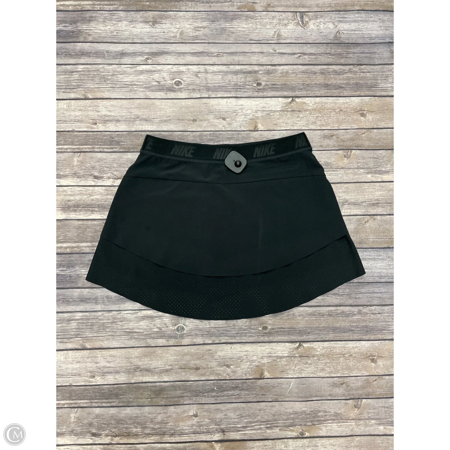 Athletic Skirt By Nike In Black, Size: S