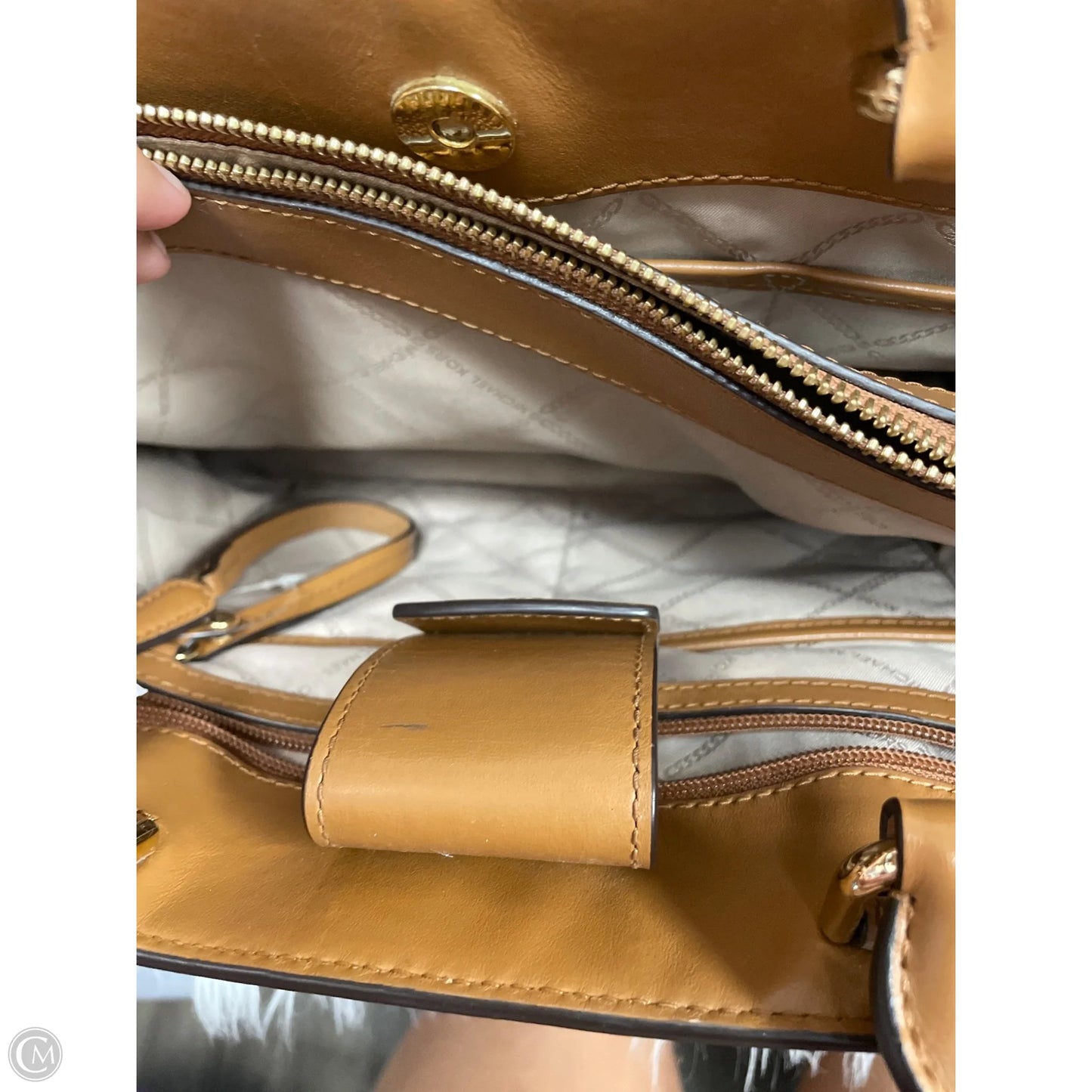 Handbag Designer By Michael Kors, Size: Large
