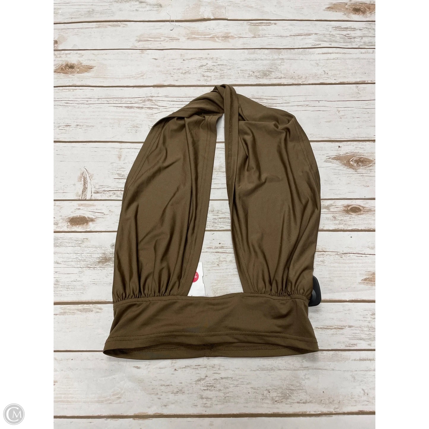 Top Sleeveless By Shein In Brown, Size: S