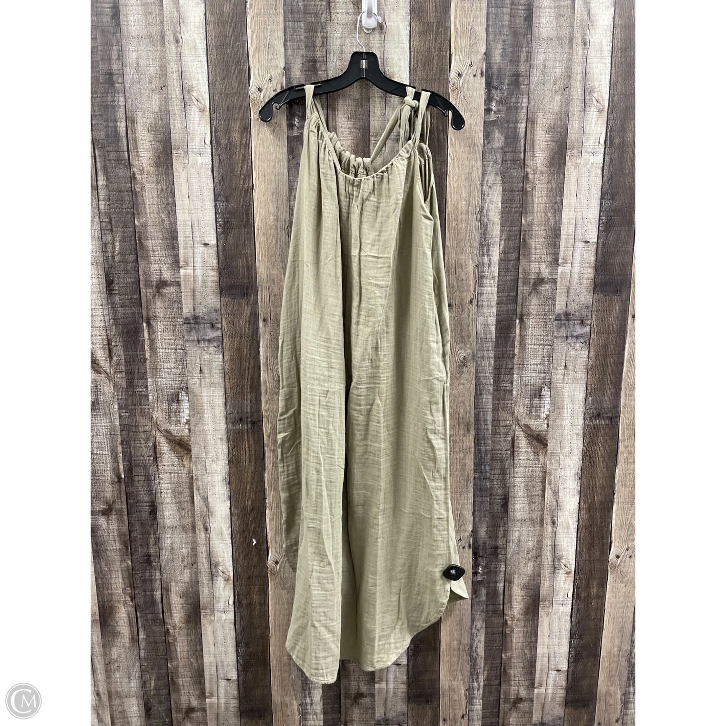 Dress Casual Maxi By Old Navy In Green, Size: L
