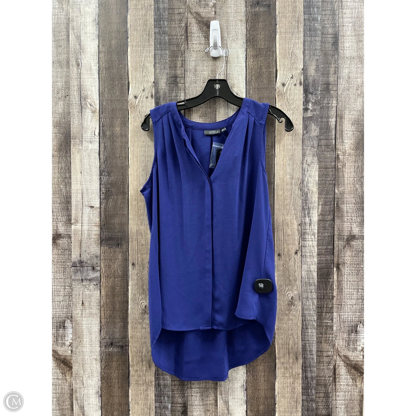 Top Sleeveless By Apt 9 In Purple, Size: M