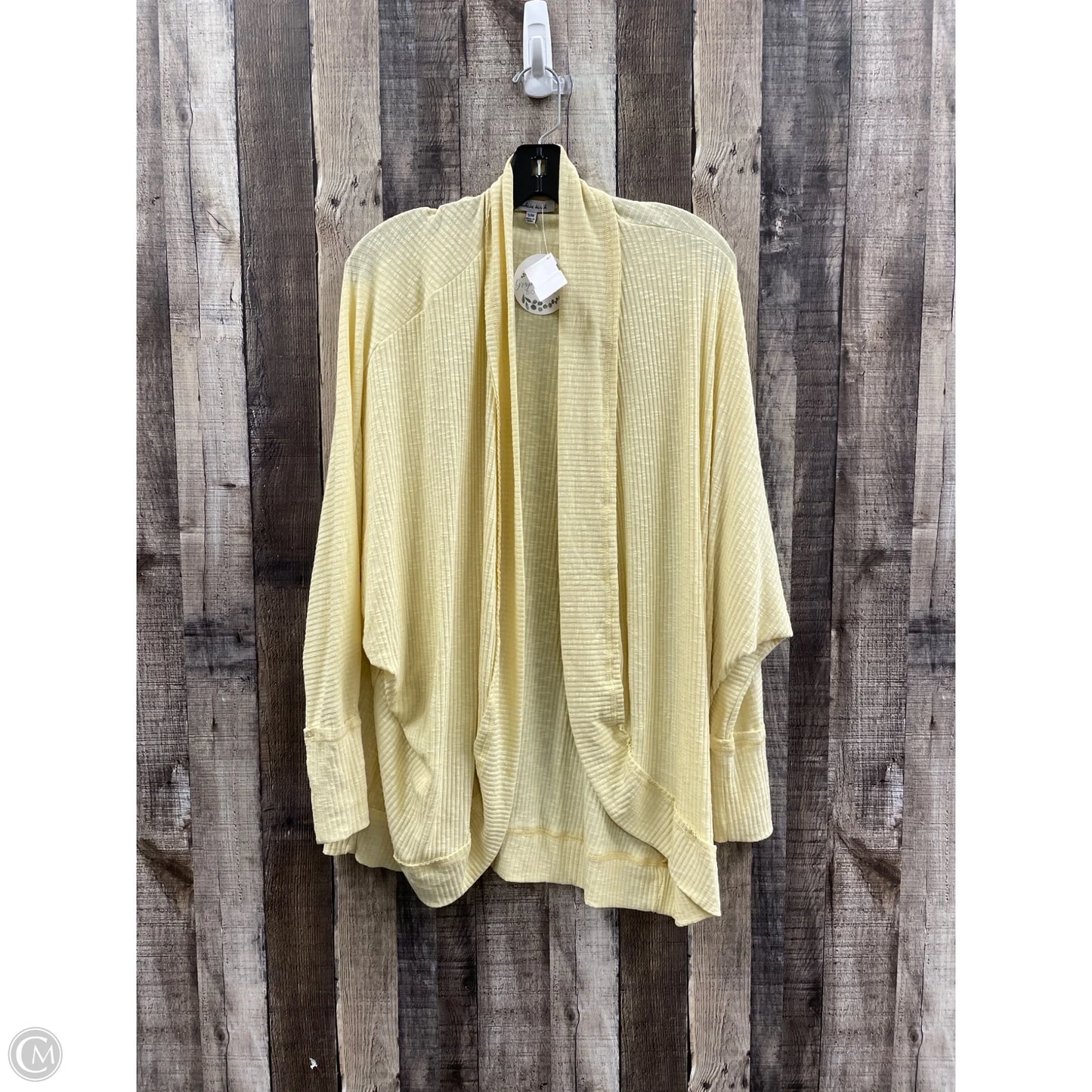 Cardigan By White Birch In Yellow, Size: S
