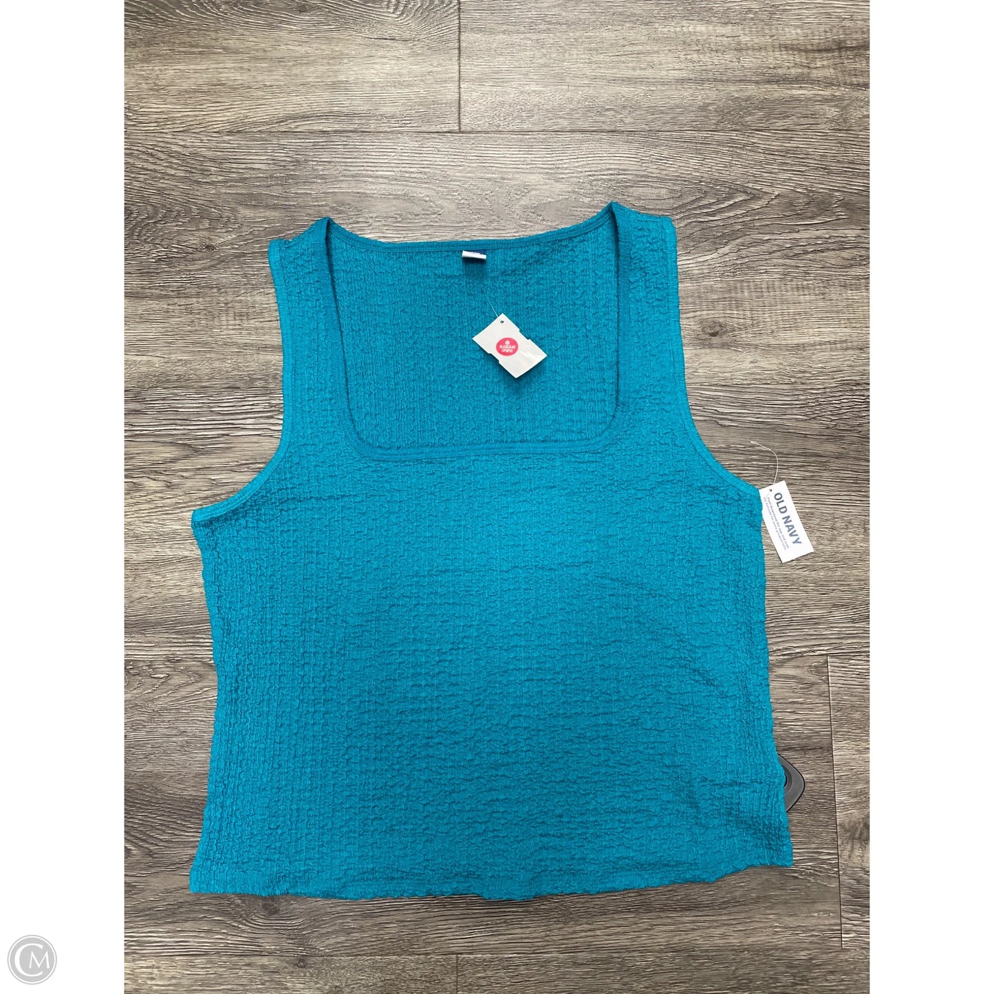 Top Sleeveless By Old Navy In Teal, Size: Xl