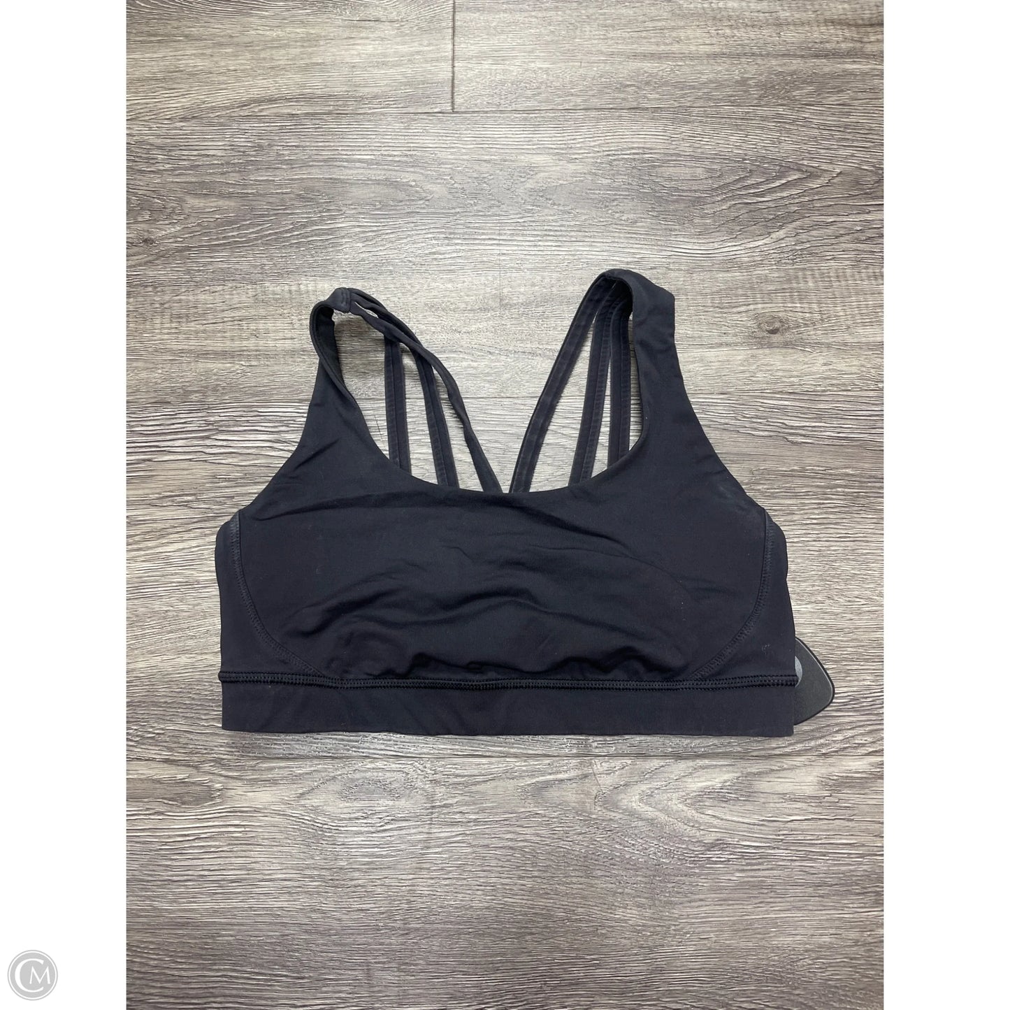 Athletic Bra By Lululemon In Black, Size: 8