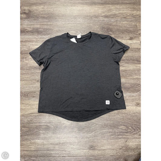 Athletic Top Short Sleeve By Cme In Black, Size: L