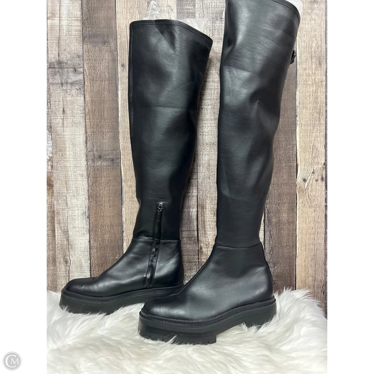 Boots Over-the-knee Flats By Sam Edelman In Black, Size: 9