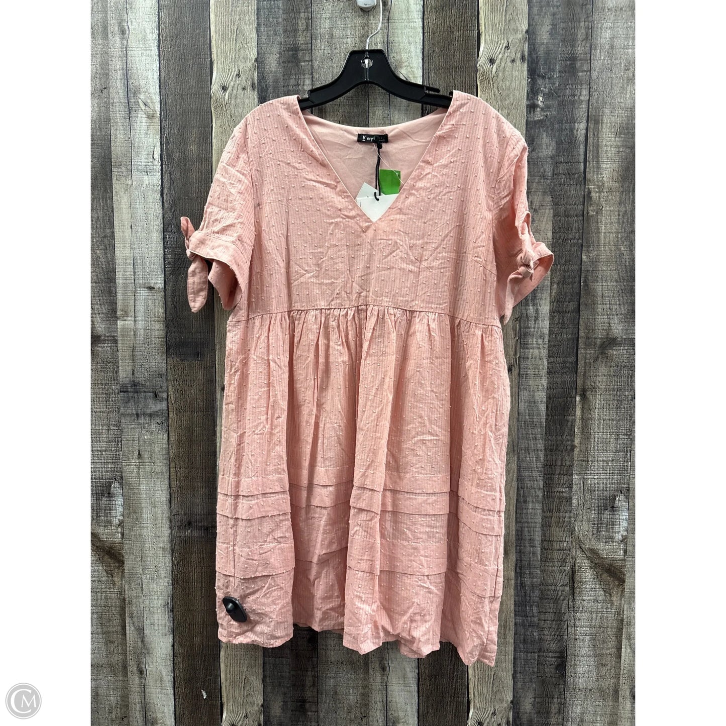 Dress Casual Short By Very J In Peach, Size: L