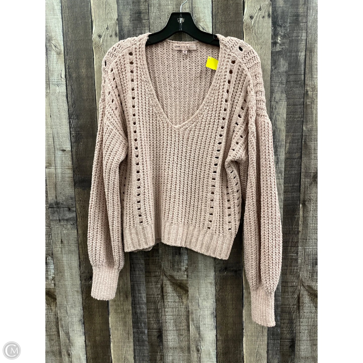 Sweater By Cme In Pink, Size: M