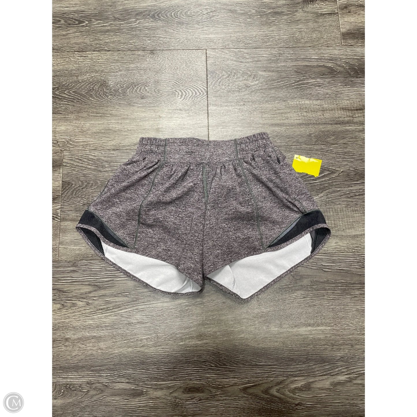 Athletic Shorts By Lululemon In Grey, Size: 4