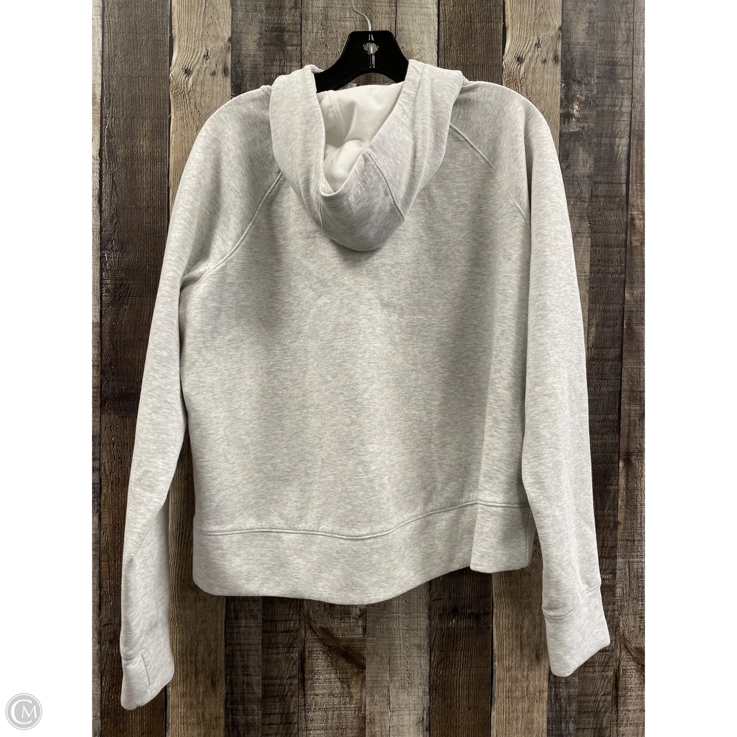 Athletic Jacket By Dsg Outerwear In Grey, Size: L