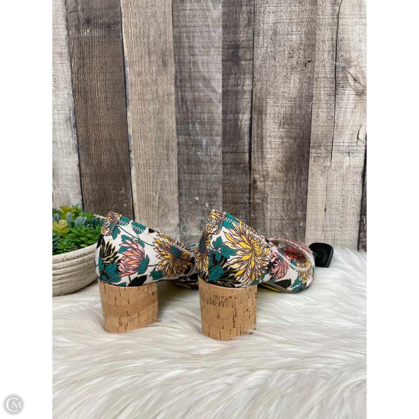 Shoes Heels Block By Anne Klein In Multi-colored, Size: 7