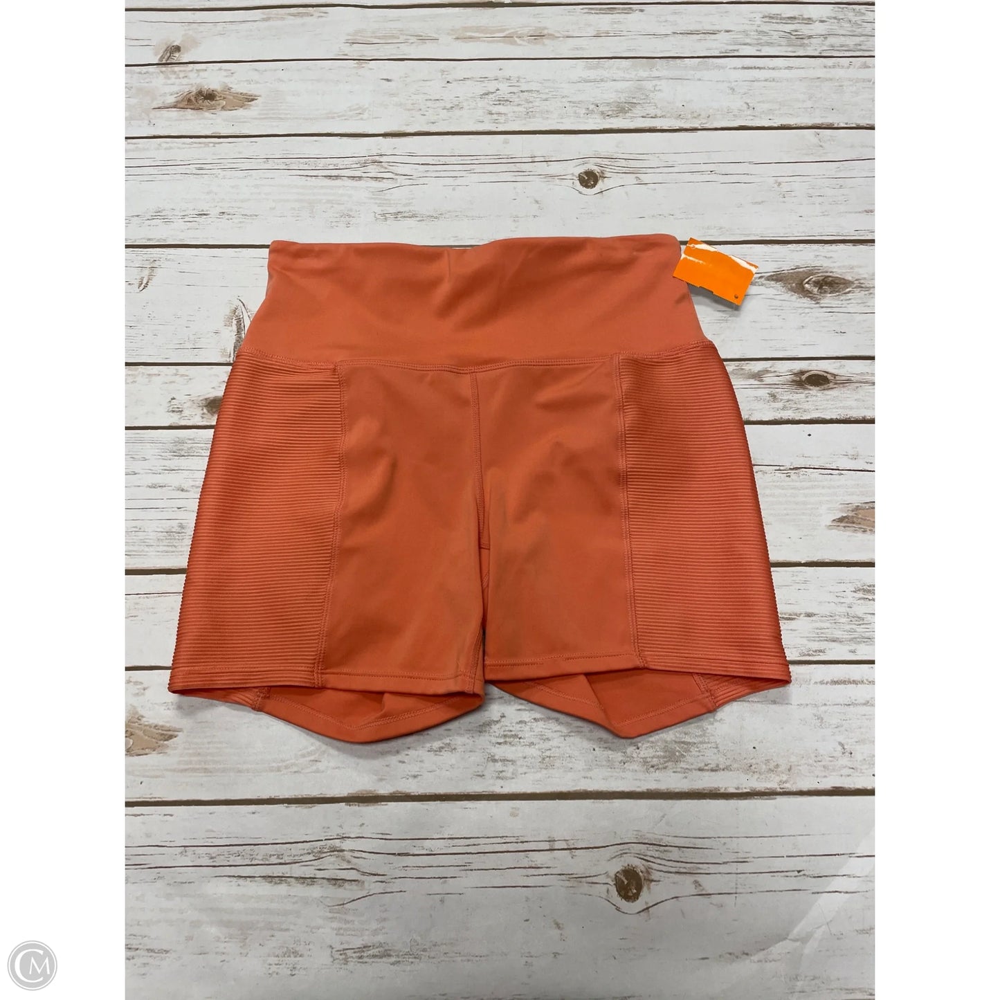 Athletic Shorts By Mta Pro In Orange, Size: M
