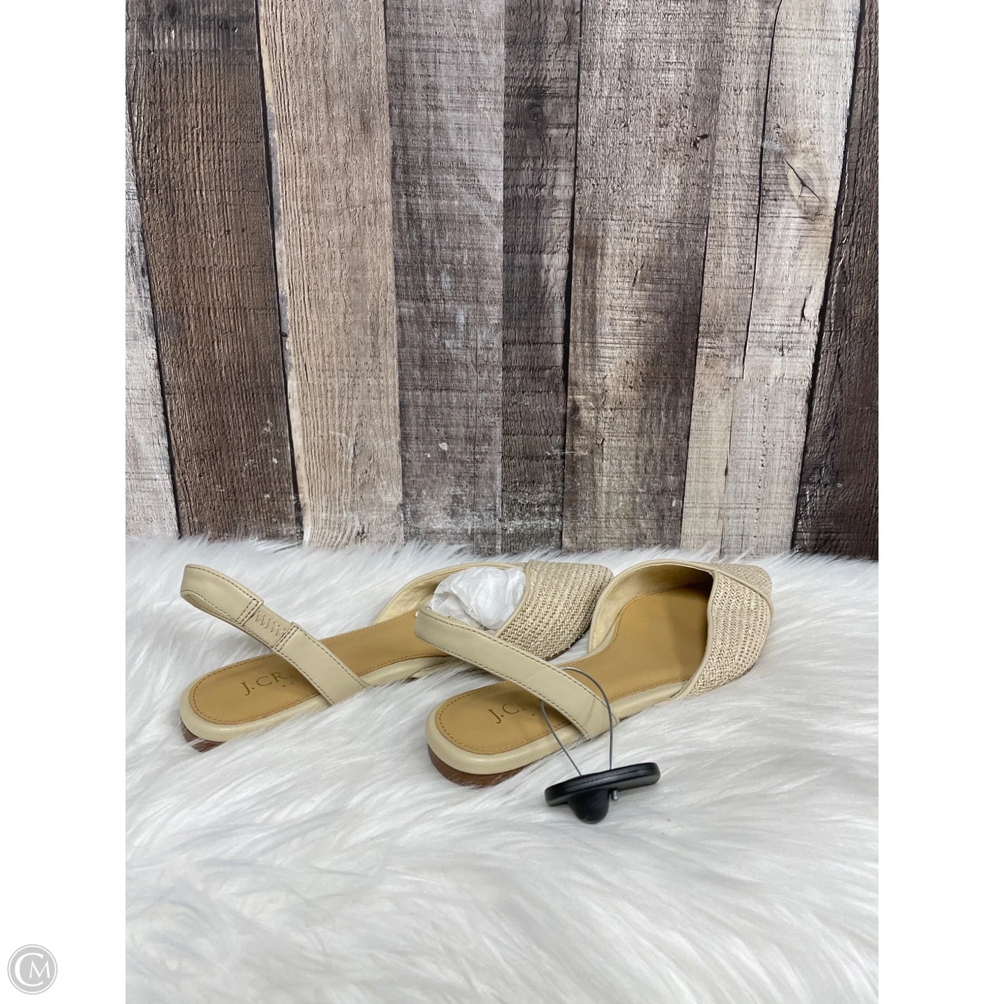 Shoes Heels Wedge By J. Crew In Tan, Size: 7