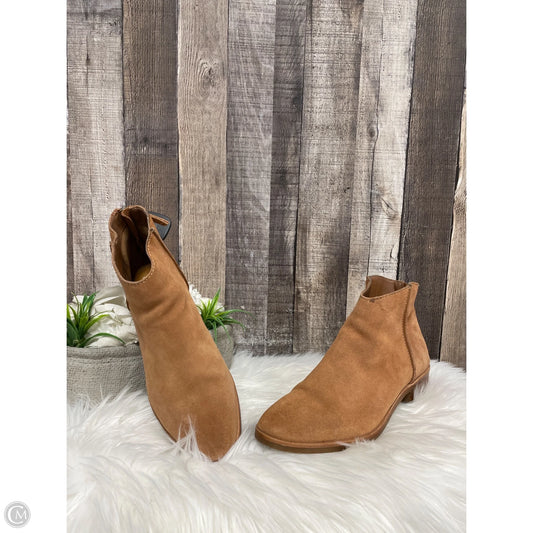 Boots Ankle Heels By Dolce Vita In Tan, Size: 11