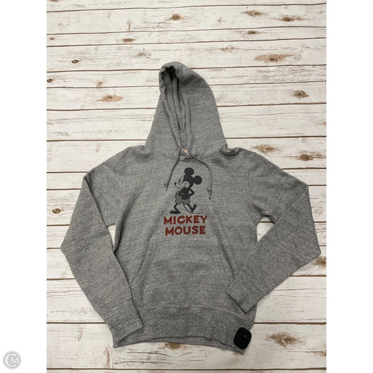 Sweatshirt Hoodie By Disney Store In Grey, Size: Xs