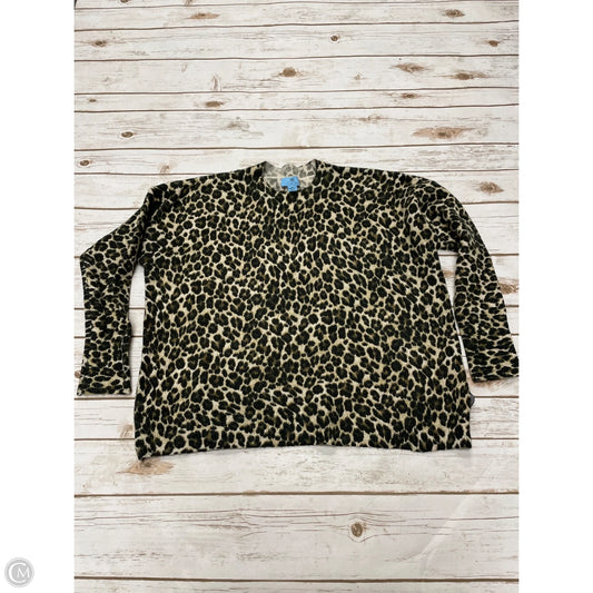 Sweater By Cece In Animal Print, Size: M