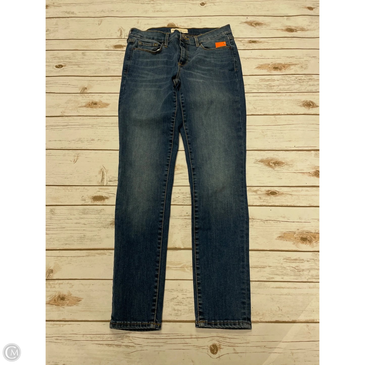 Jeans Skinny By Gap In Blue Denim, Size: 6