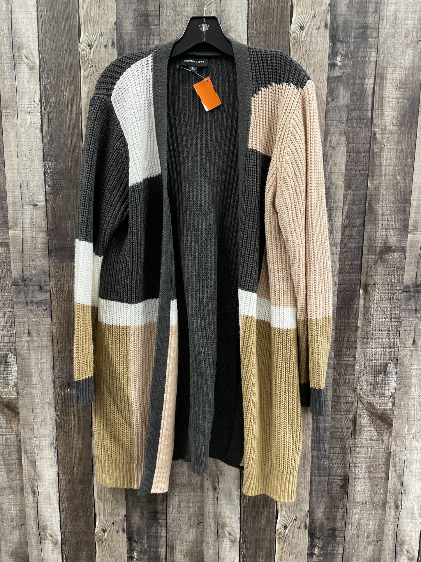 Sweater Cardigan By Fortune & Ivy Size: L