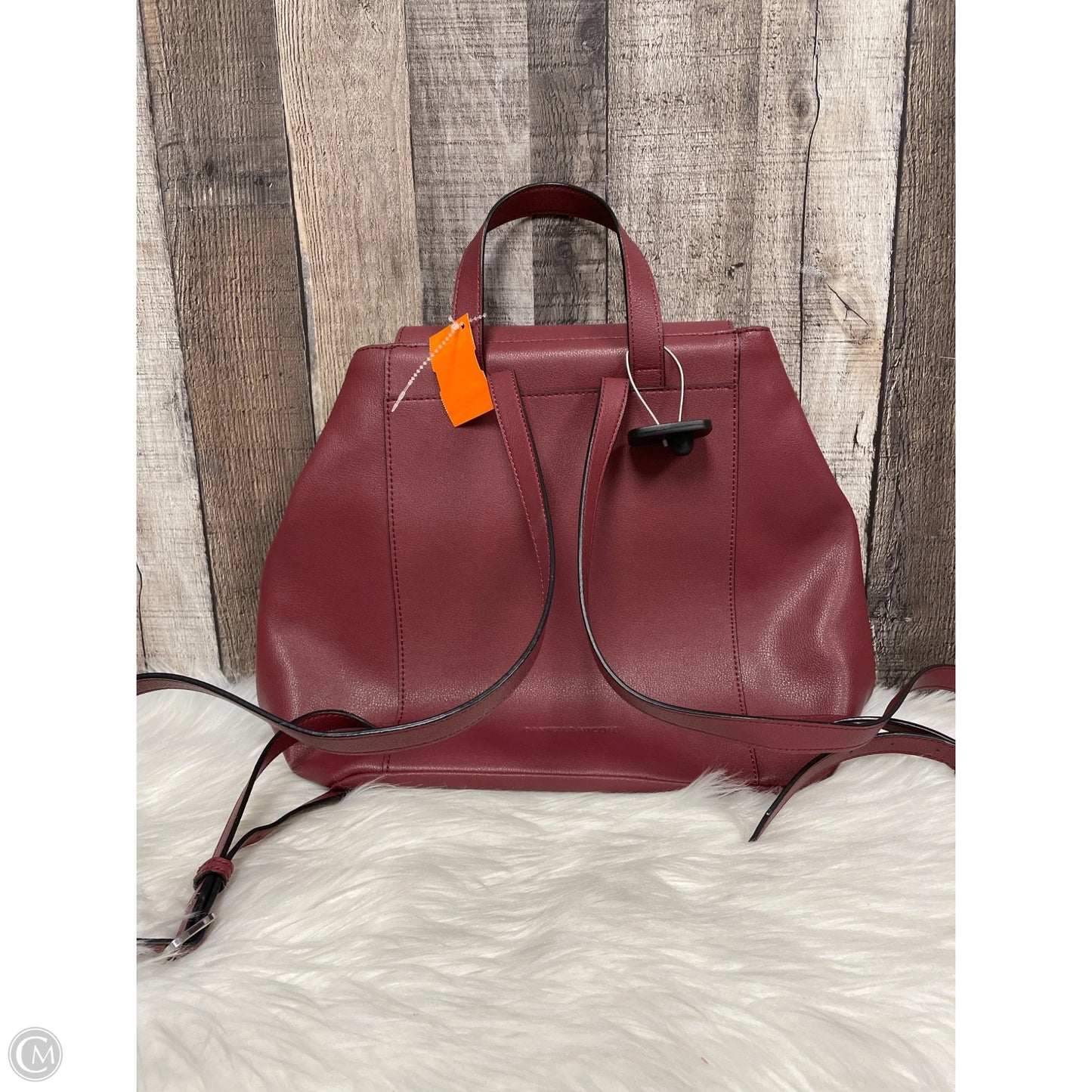 Backpack Leather By Cme, Size: Medium