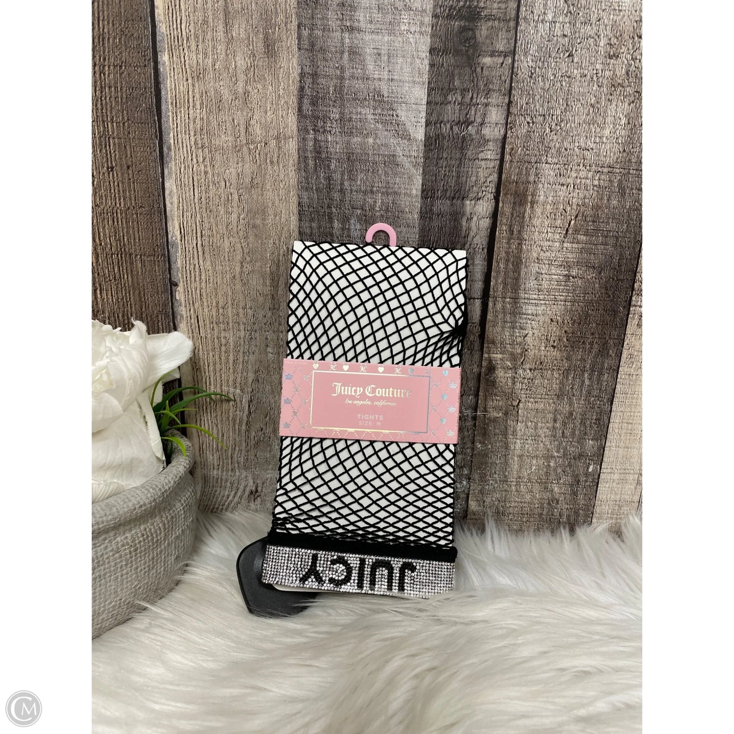 Tights By Juicy Couture In Black, Size: M