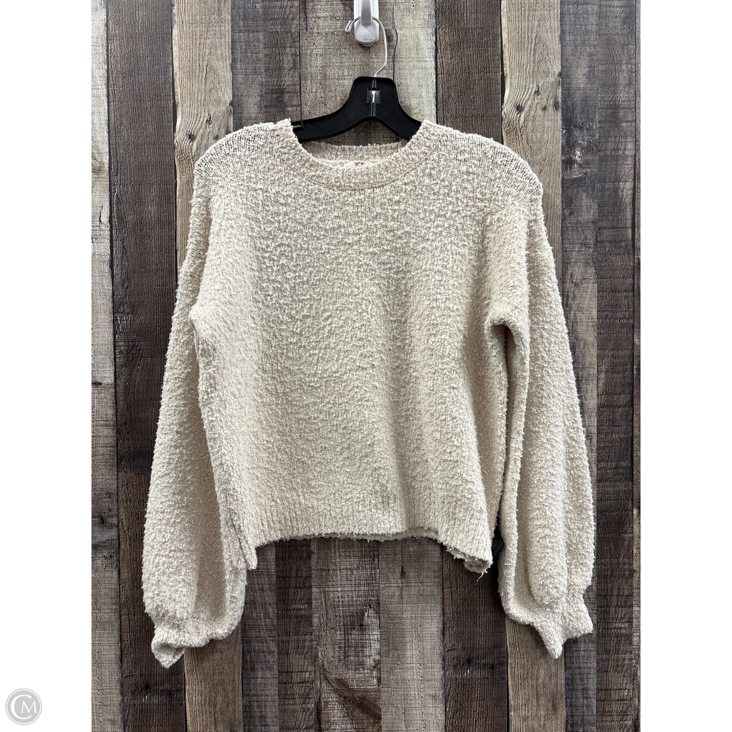 Sweater By Hippie Rose In Cream, Size: Xs
