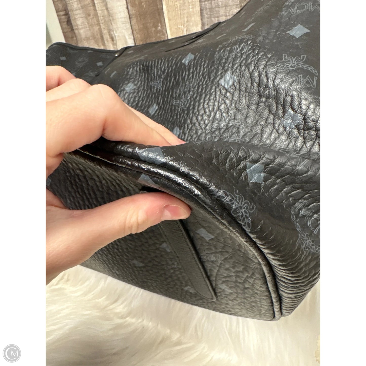 Tote Luxury Designer By Mcm, Size: Large