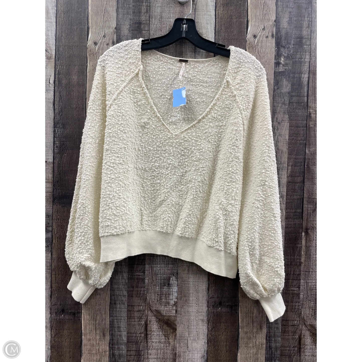 Sweater By Free People In Cream, Size: S