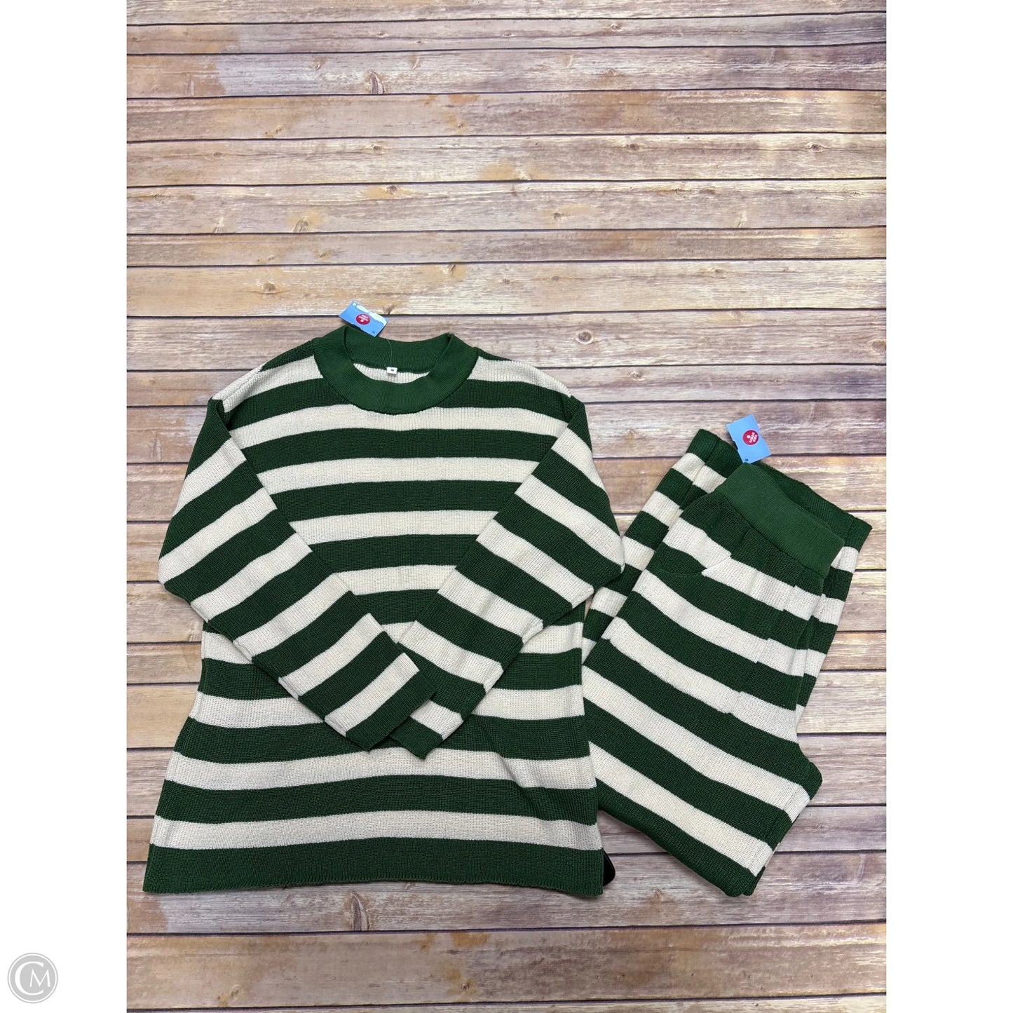 Pants Linen By Cynthia Rowley In Green, Size: Xs