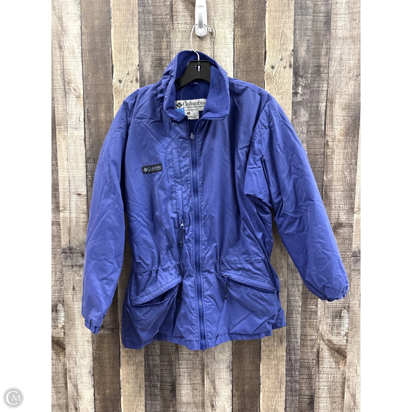 Athletic Jacket By Columbia In Purple, Size: M