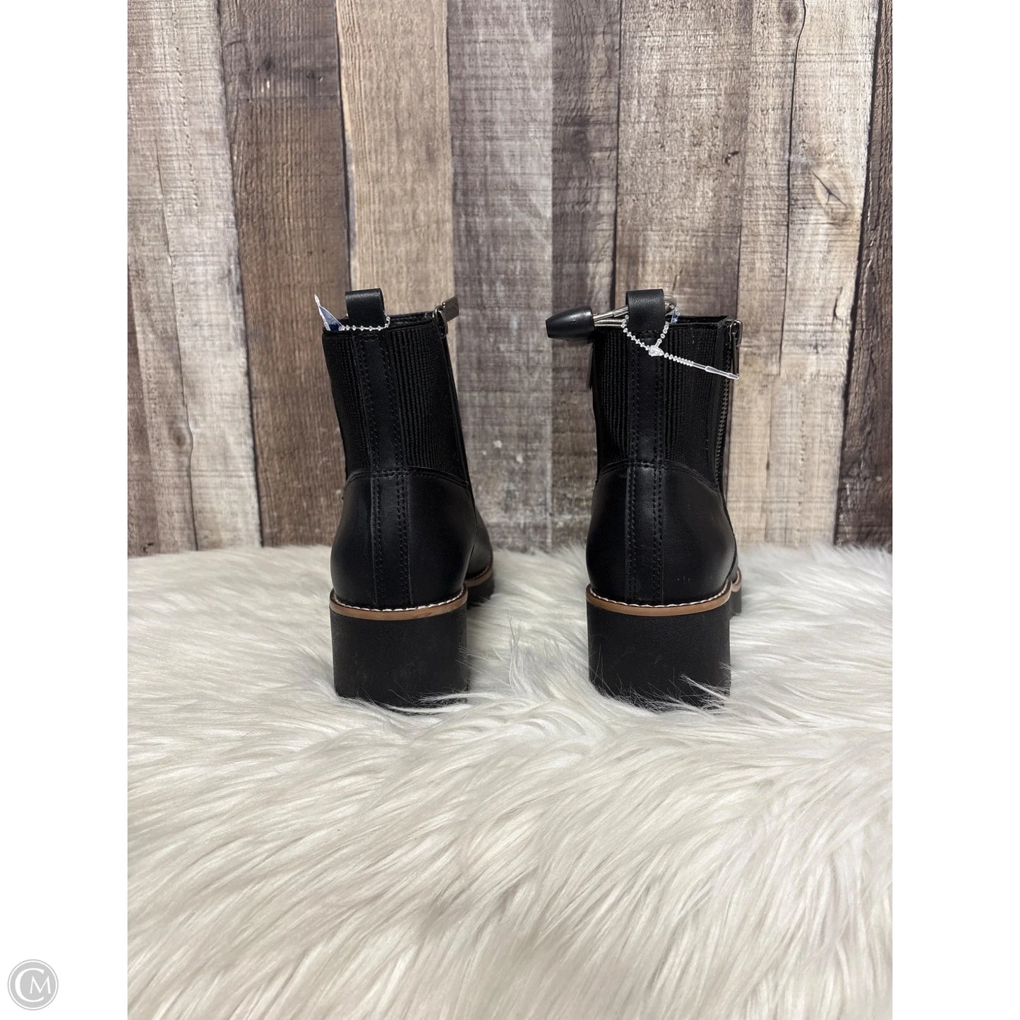 Boots Ankle Heels By Blondo In Black, Size: 7