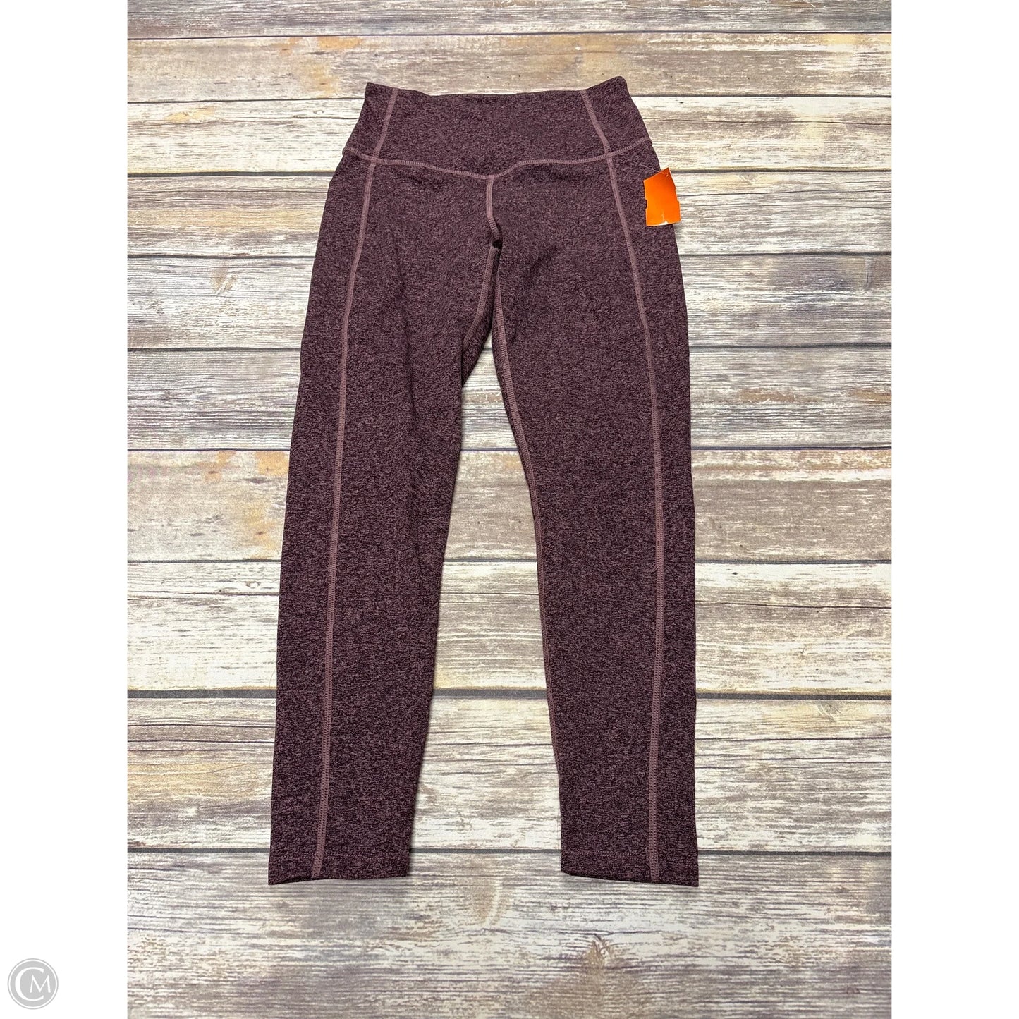 Athletic Leggings By Zella In Purple, Size: S