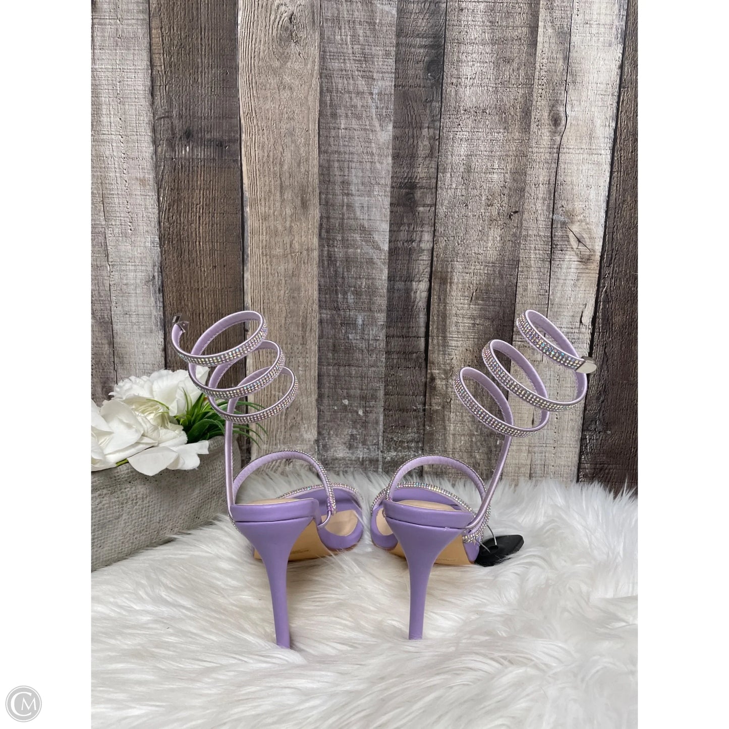 Shoes Heels Stiletto By Cme In Purple, Size: 9