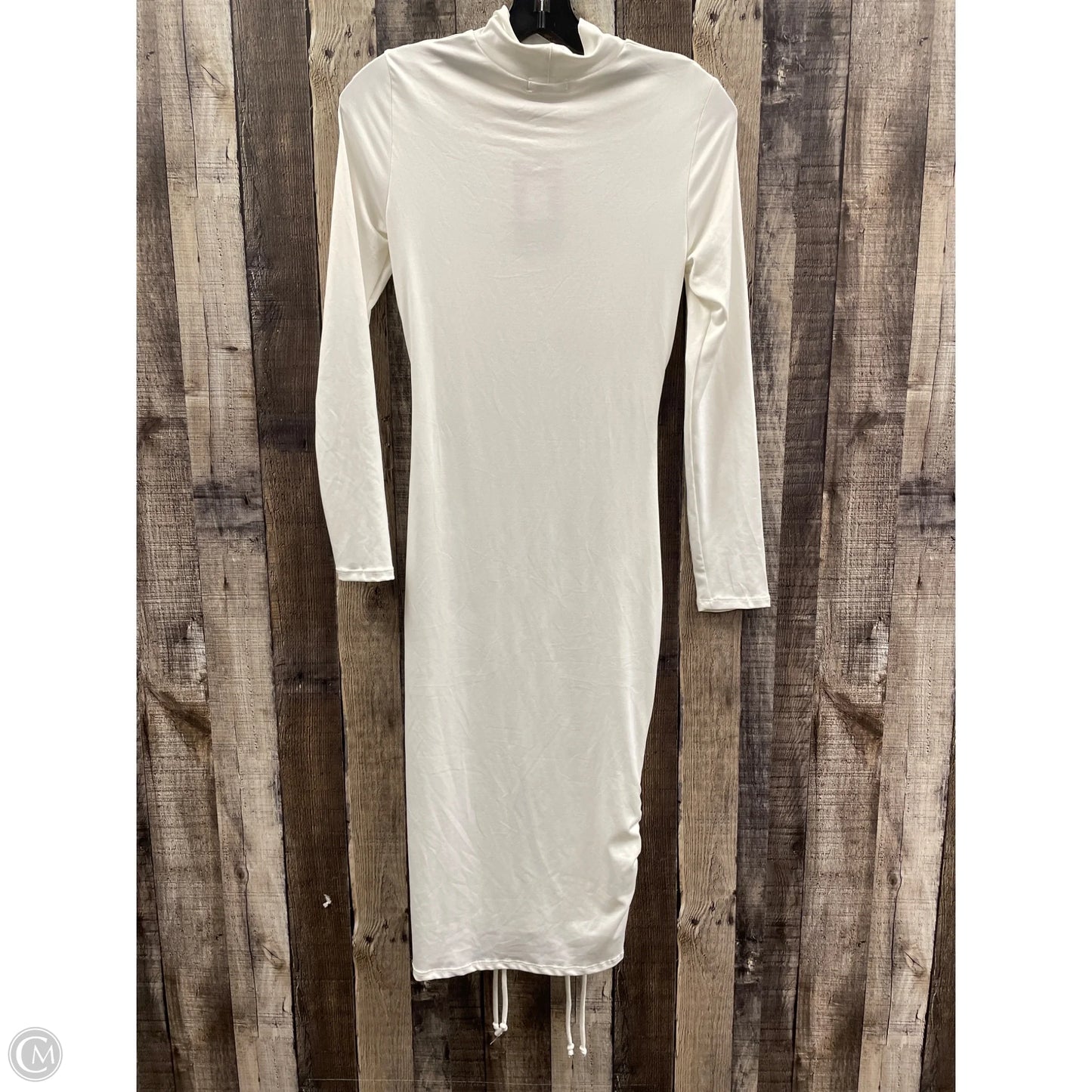 Dress Casual Maxi By Fashion Nova In White, Size: S