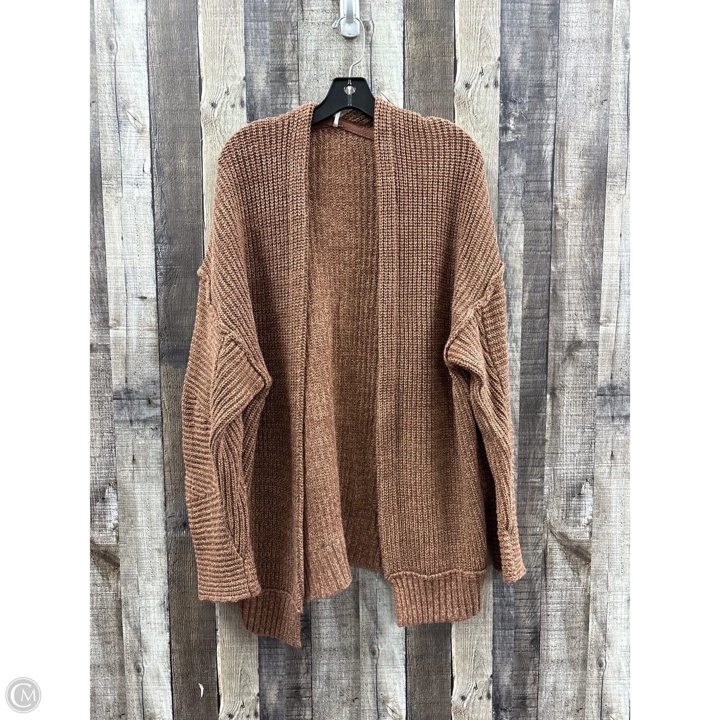 Sweater Cardigan By Free People In Brown, Size: M