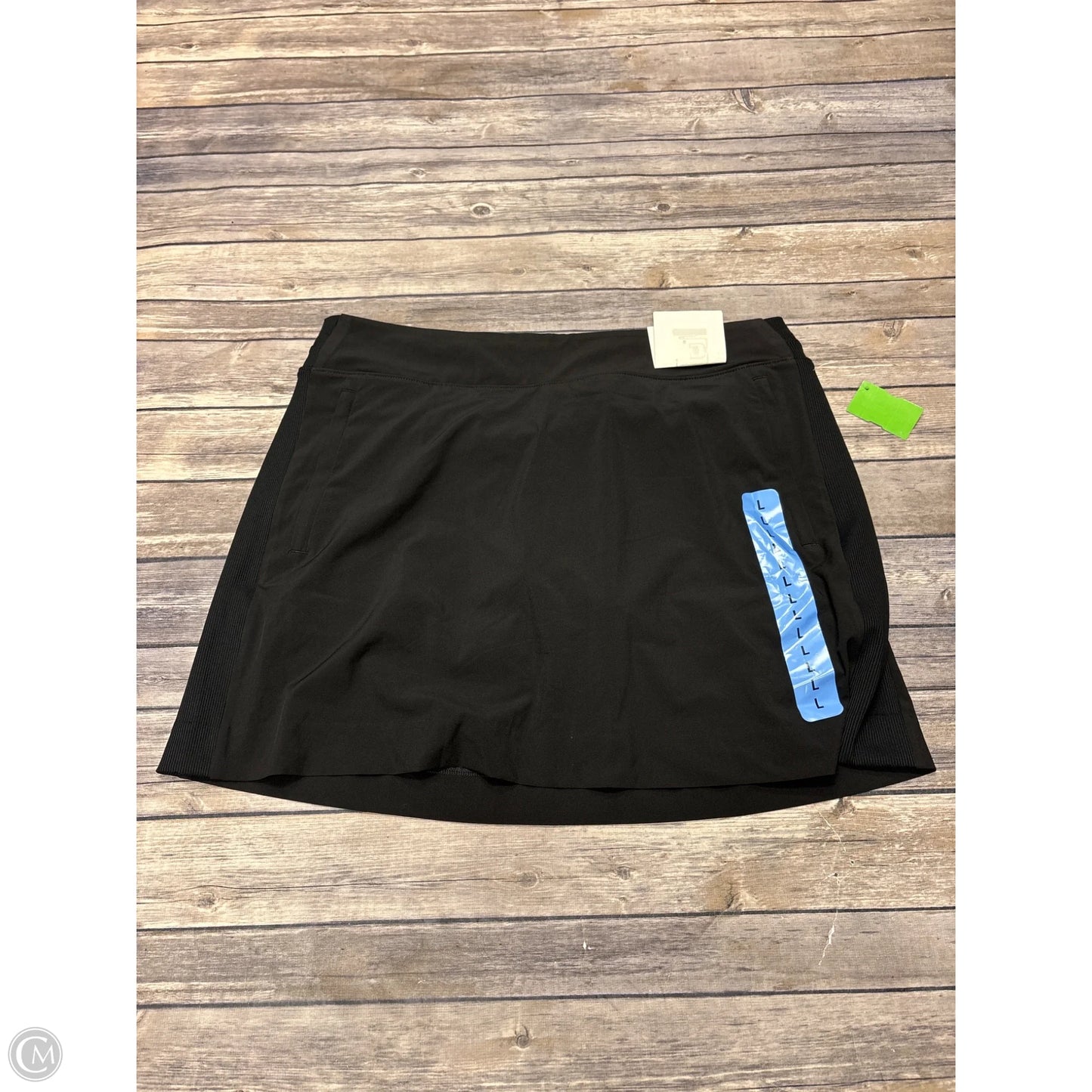 Athletic Skirt By Members Mark In Black, Size: L