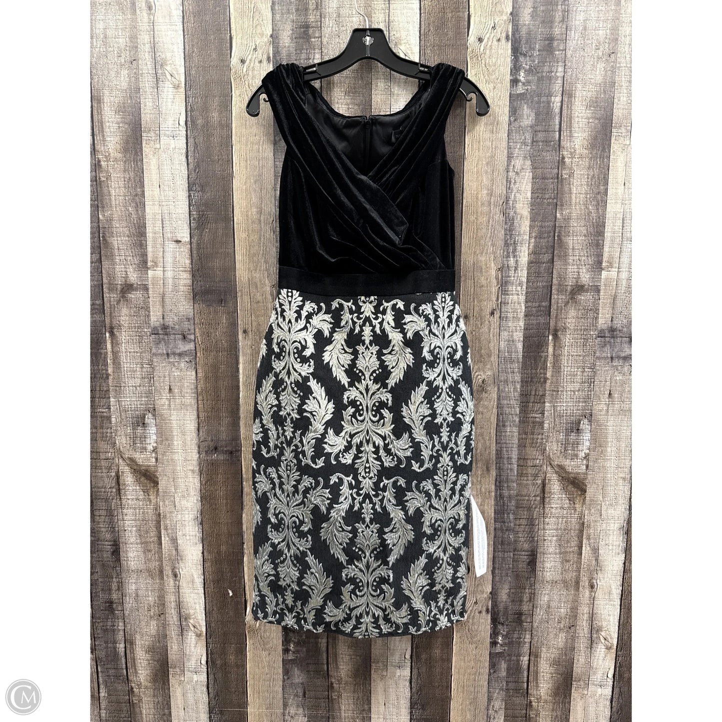 Dress Party Midi By Cmb In Black, Size: Xs