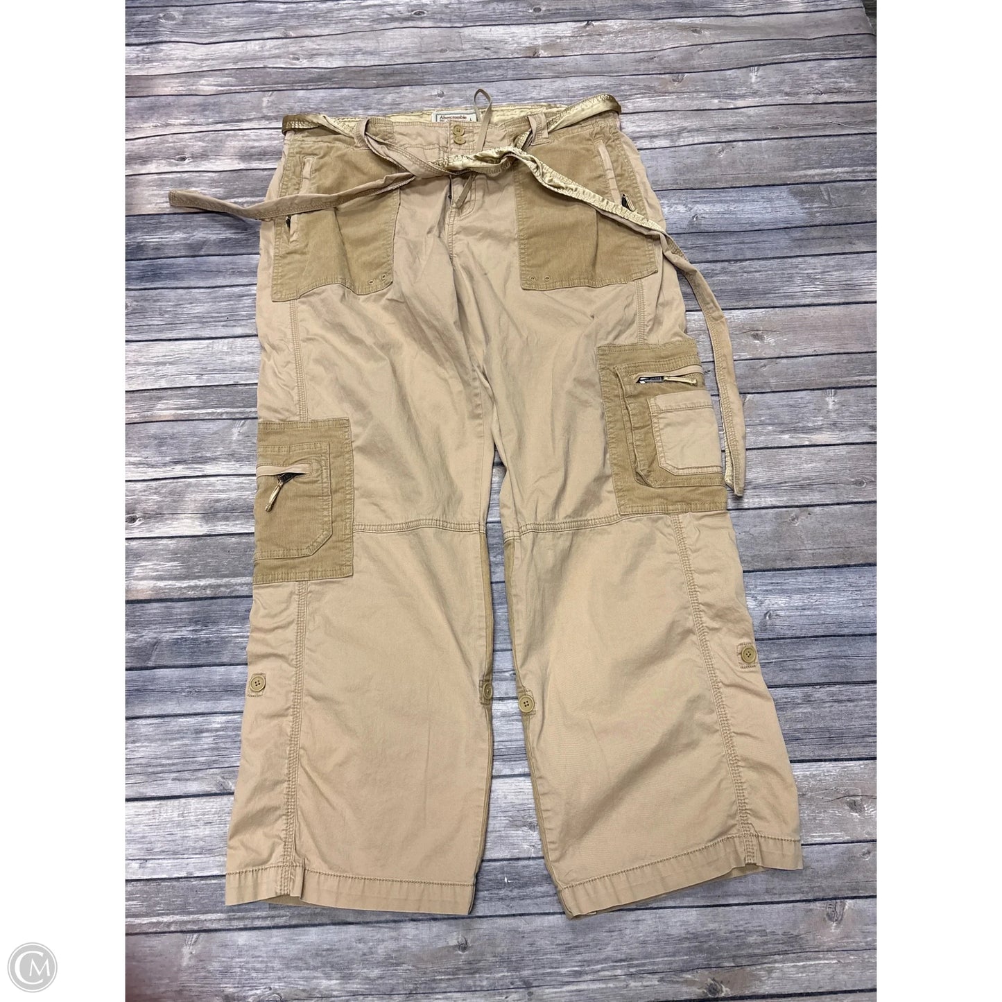 Pants Cargo & Utility By Abercrombie And Fitch In Tan, Size: L