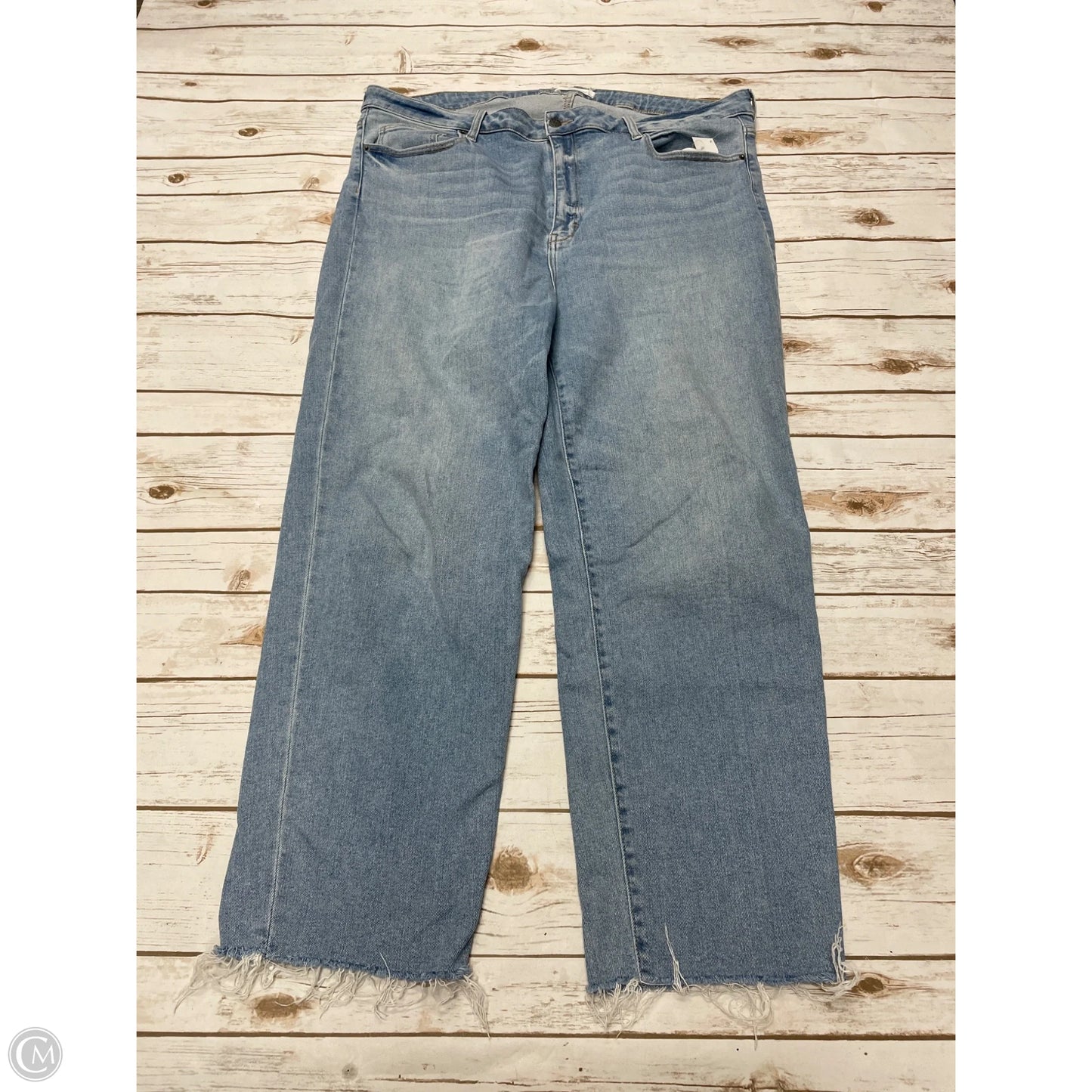 Jeans Boot Cut By Cme In Blue Denim, Size: 2x
