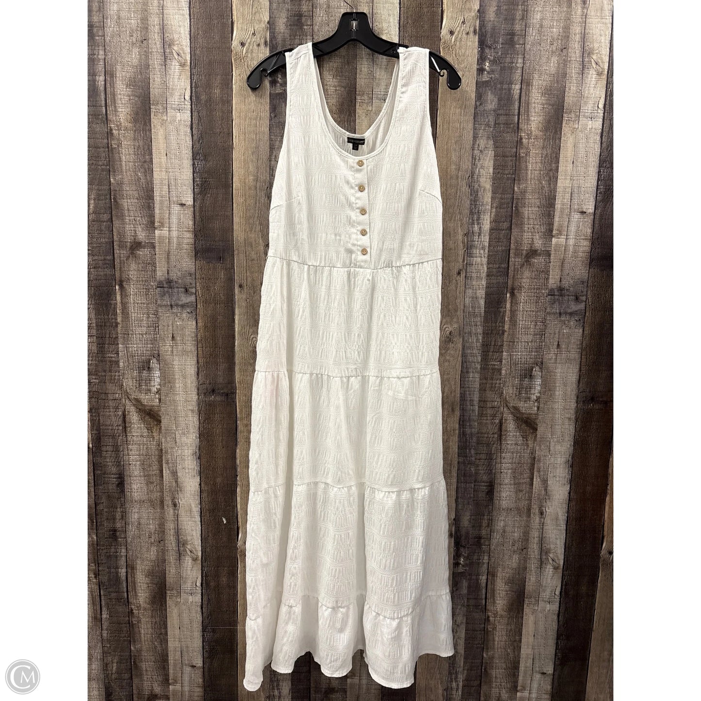 Dress Casual Maxi By Coco And Carmen In White, Size: S