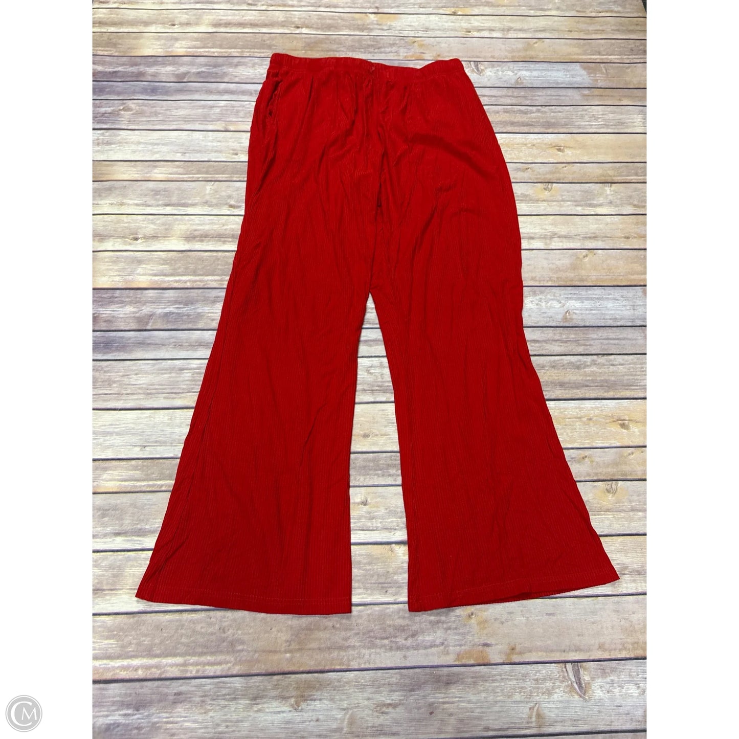 Pajamas 2pc By Cme In Red, Size: Xl