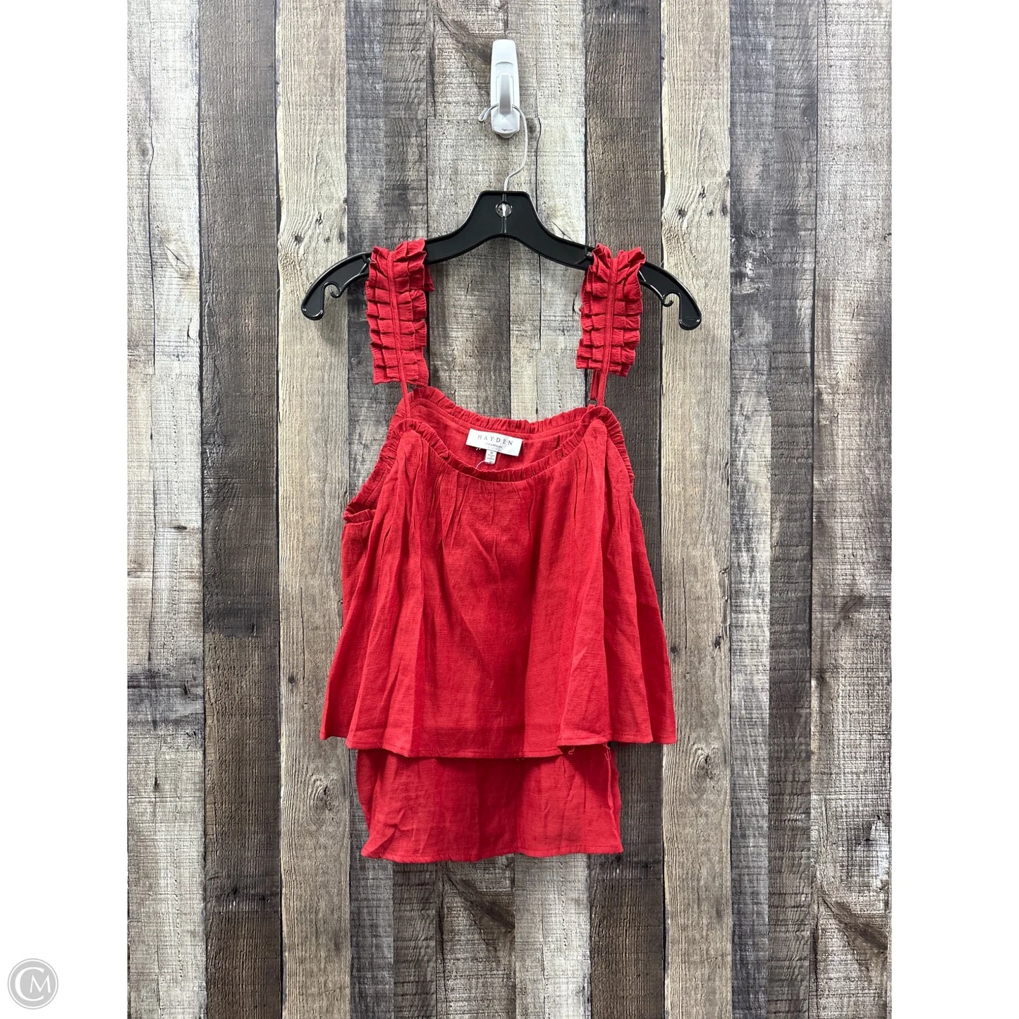 Top Sleeveless By Hayden Harnett In Red, Size: M