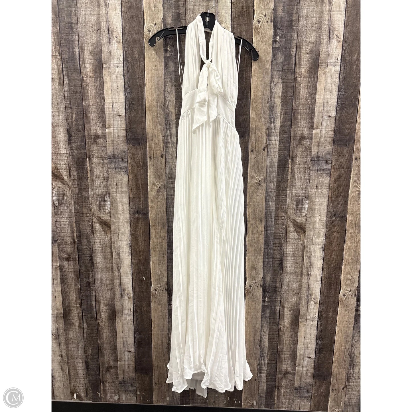Dress Casual Maxi By Pink Lily In White, Size: L