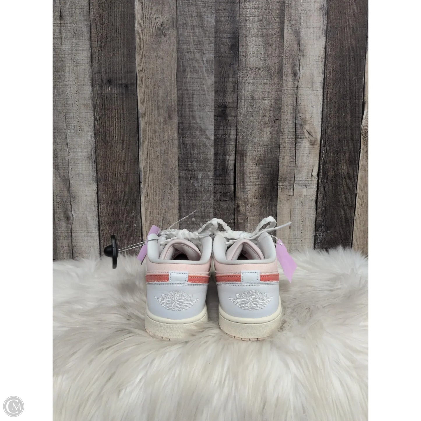 Shoes Luxury Designer By Jordan In Pink, Size: 9